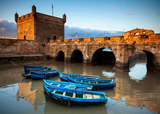 Essaouira port and ramparts