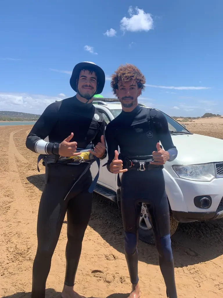 Ahmed et Outman — Kitesurf & Surf Instructor at Essaouira Surf Camp School